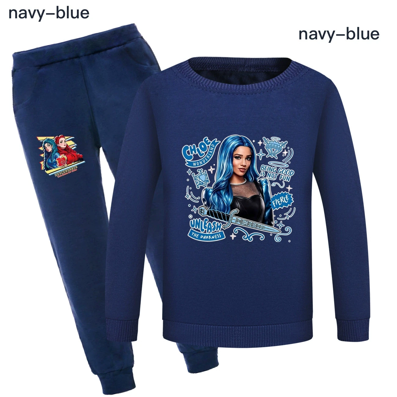 Crewneck Sweatshirt Set — 5796 Edition, Style 03 · Set · Royal Blue
