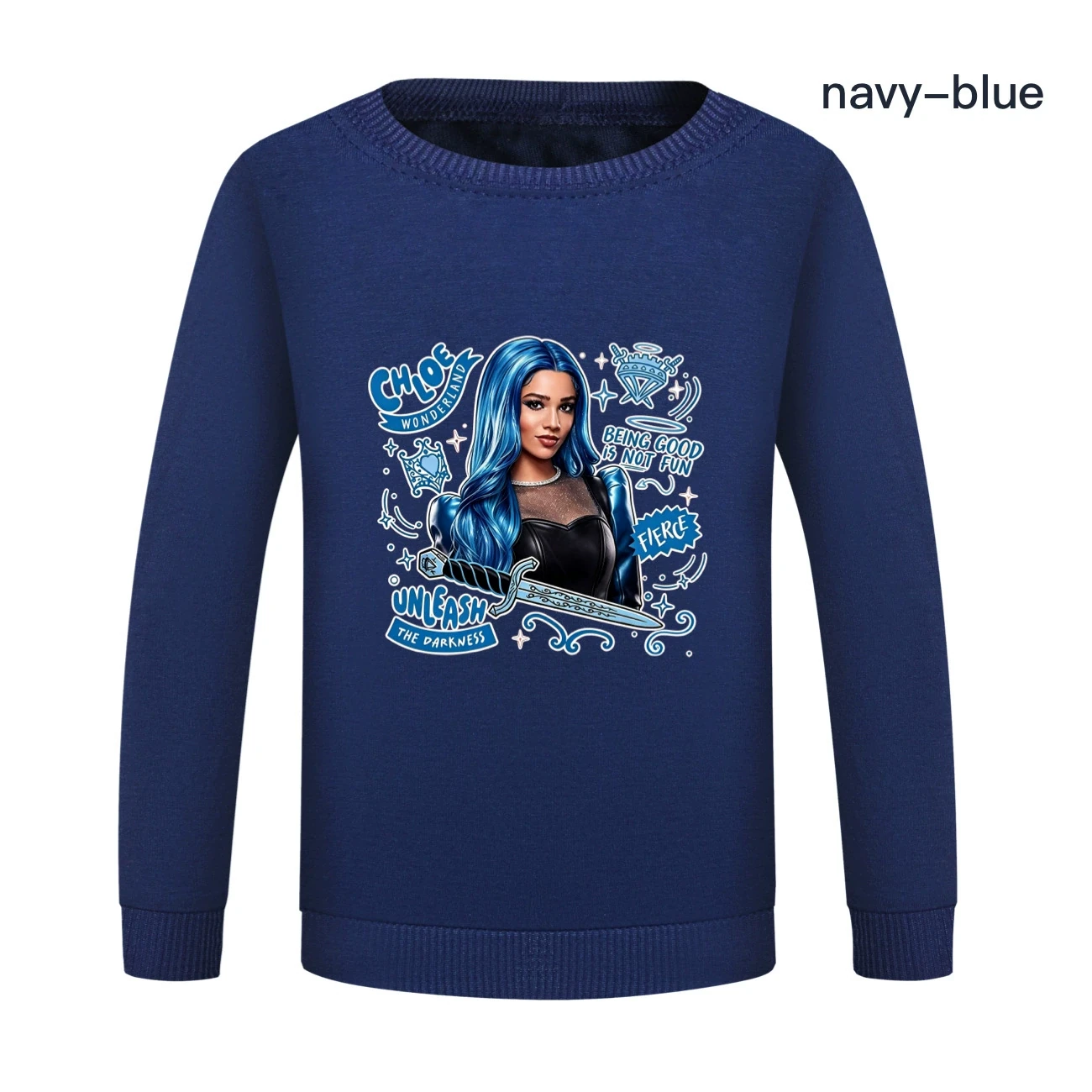 Crewneck Sweatshirt Set — 5796 Edition, Style 08 · Crewneck · Navy