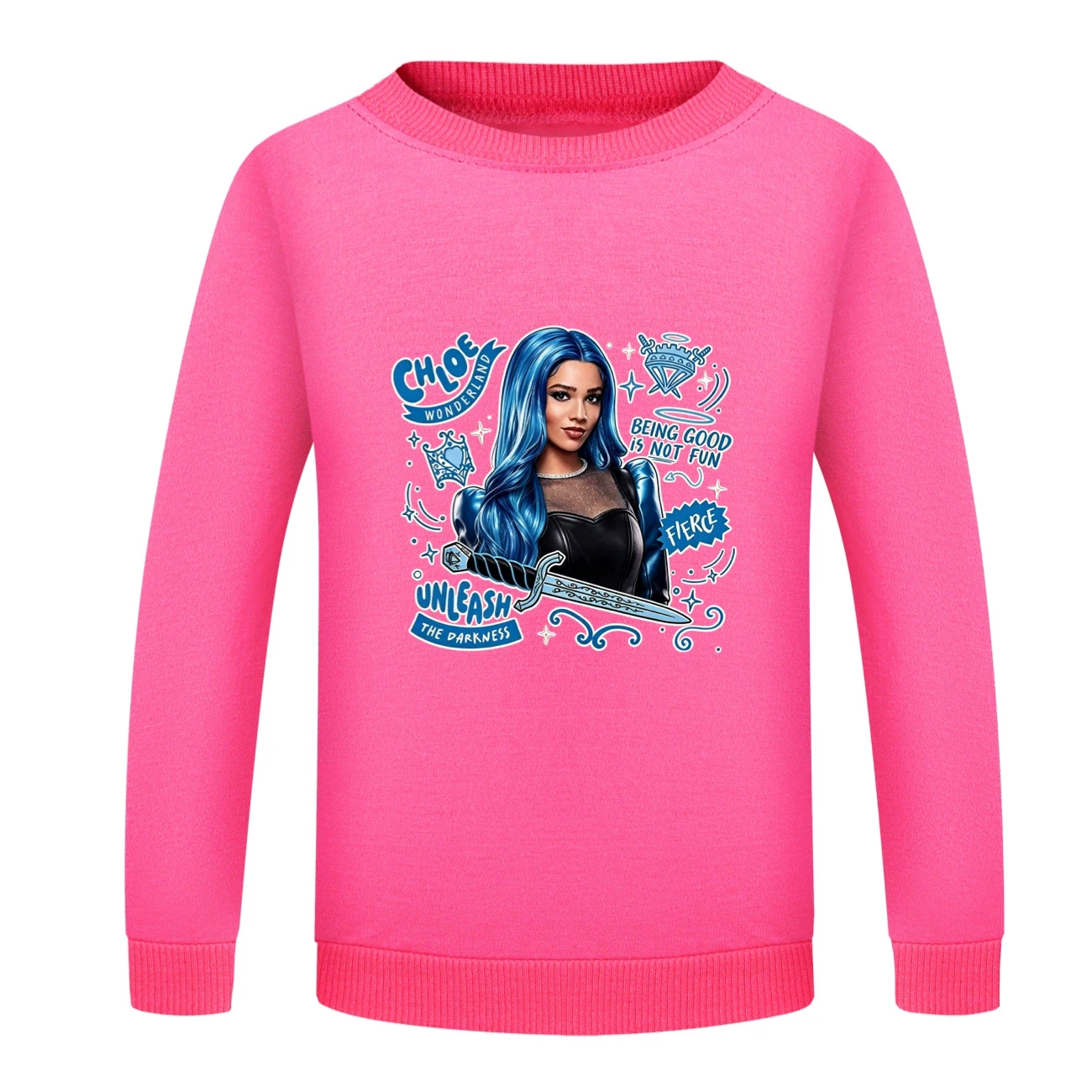 Crewneck Sweatshirt Set — 5796 Edition, Style 10 · Crewneck · Rose
