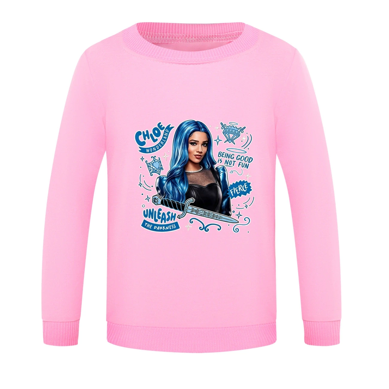 Crewneck Sweatshirt Set — 5796 Edition, Style 12 · Crewneck · Pink