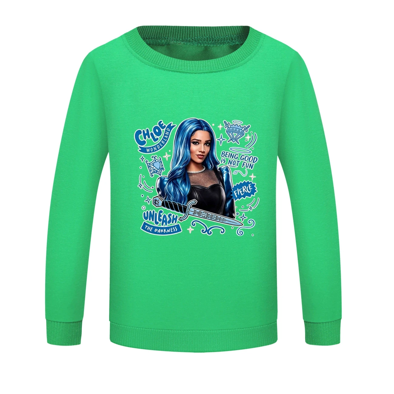 Crewneck Sweatshirt Set — 5796 Edition, Style 14 · Crewneck · Green
