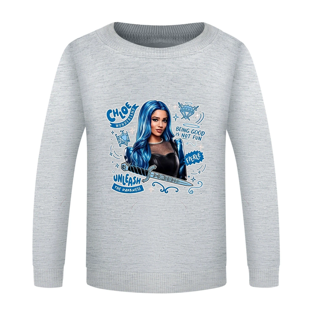 Crewneck Sweatshirt Set — 5796 Edition, Style 17 · Crewneck · Grey