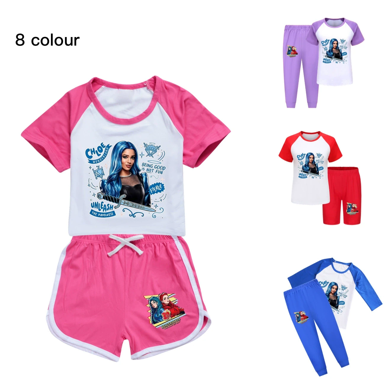 Tee & Shorts Active Set — 5796 Edition, clean product view