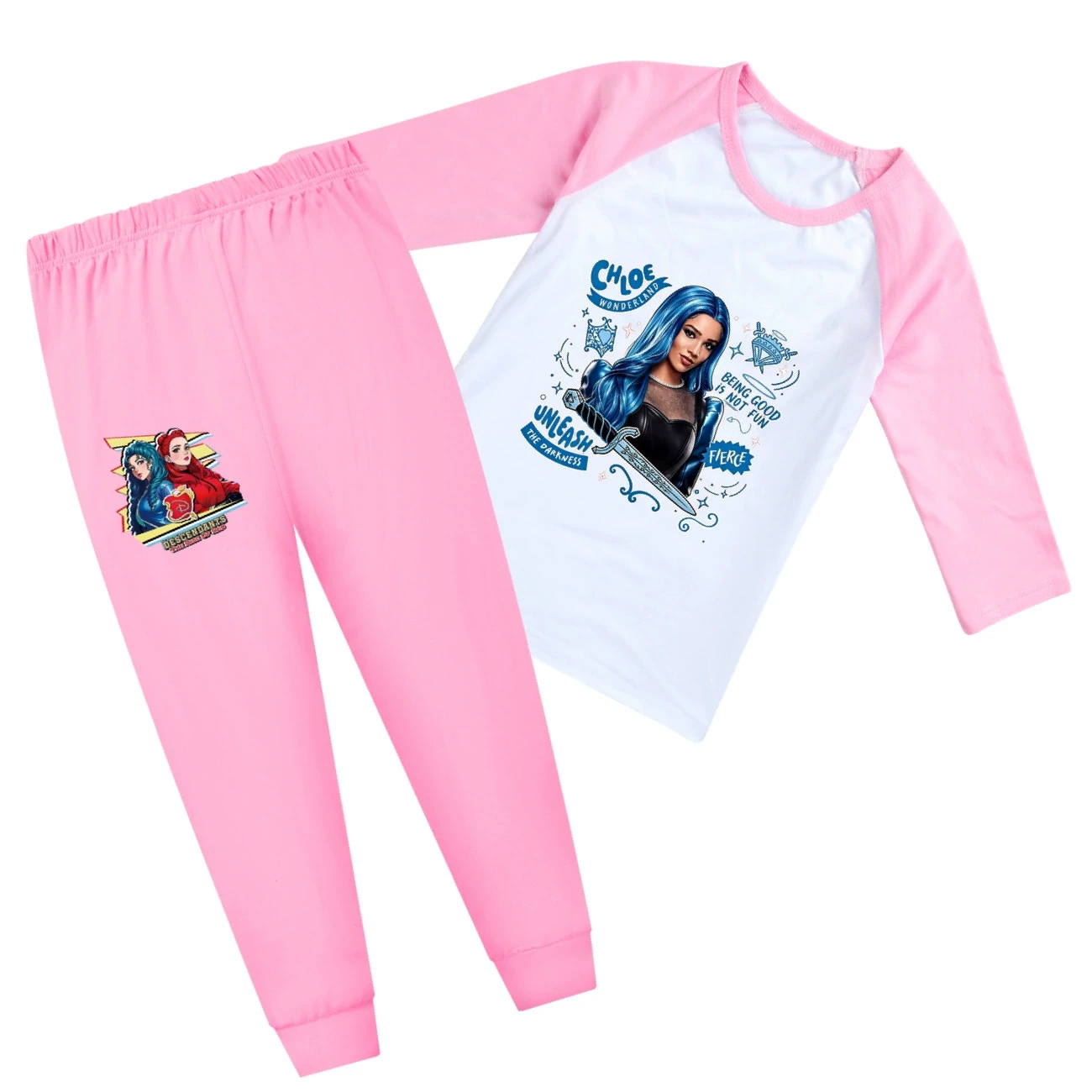 Tee & Shorts Active Set — 5796 Edition, Style 29 · Short Sleeve · Pink