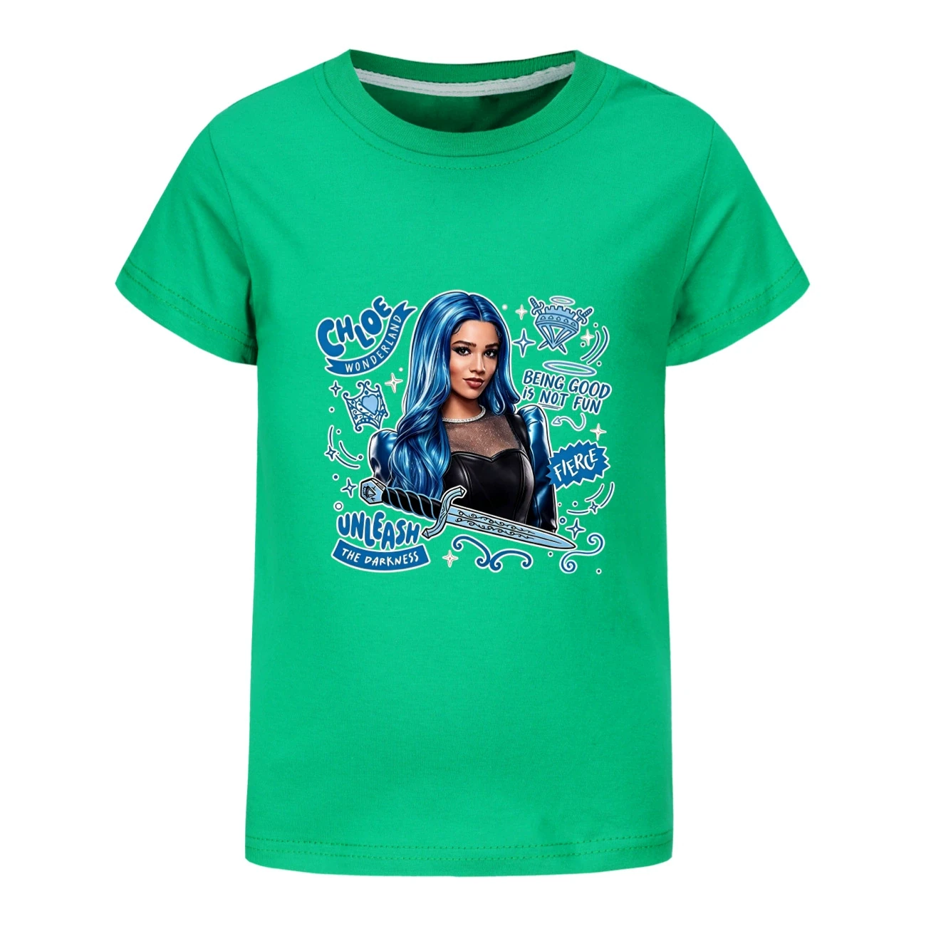 Graphic Tee & Jogger Set — 5796 Edition, Style 06 · Green