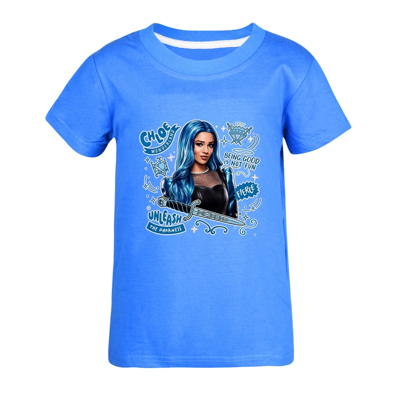 Graphic Tee & Jogger Set — 5796 Edition, Style 10 · Deep Blue