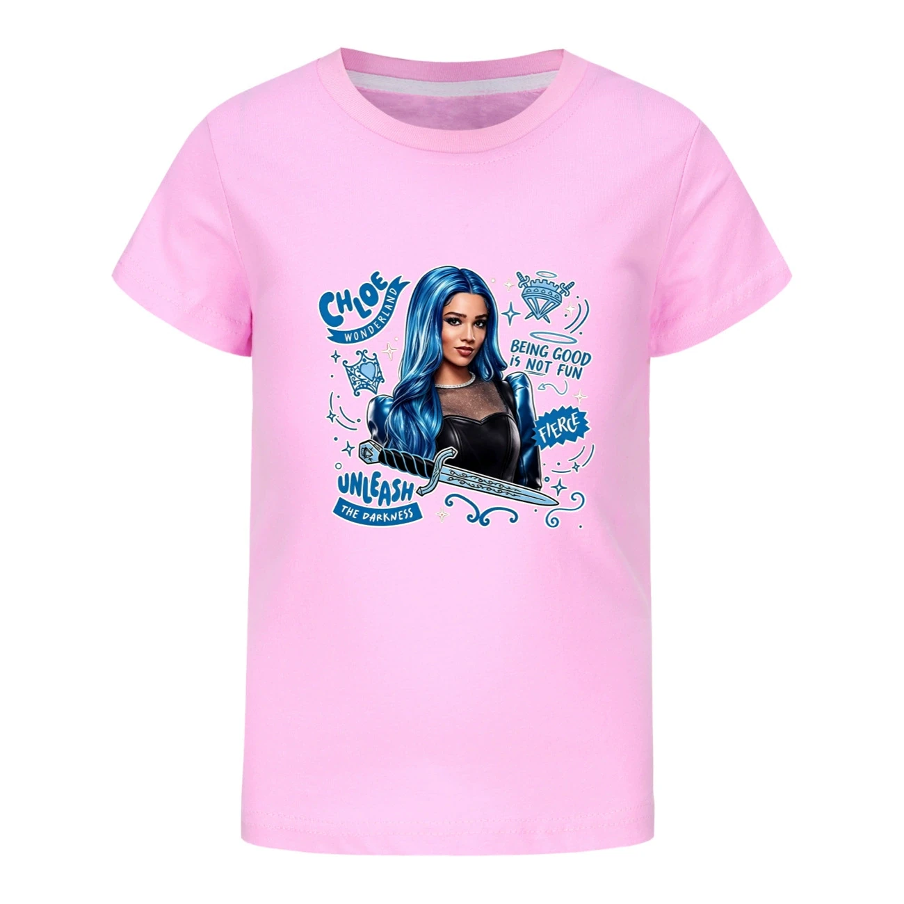 Graphic Tee & Jogger Set — 5796 Edition, Style 11 · Pink