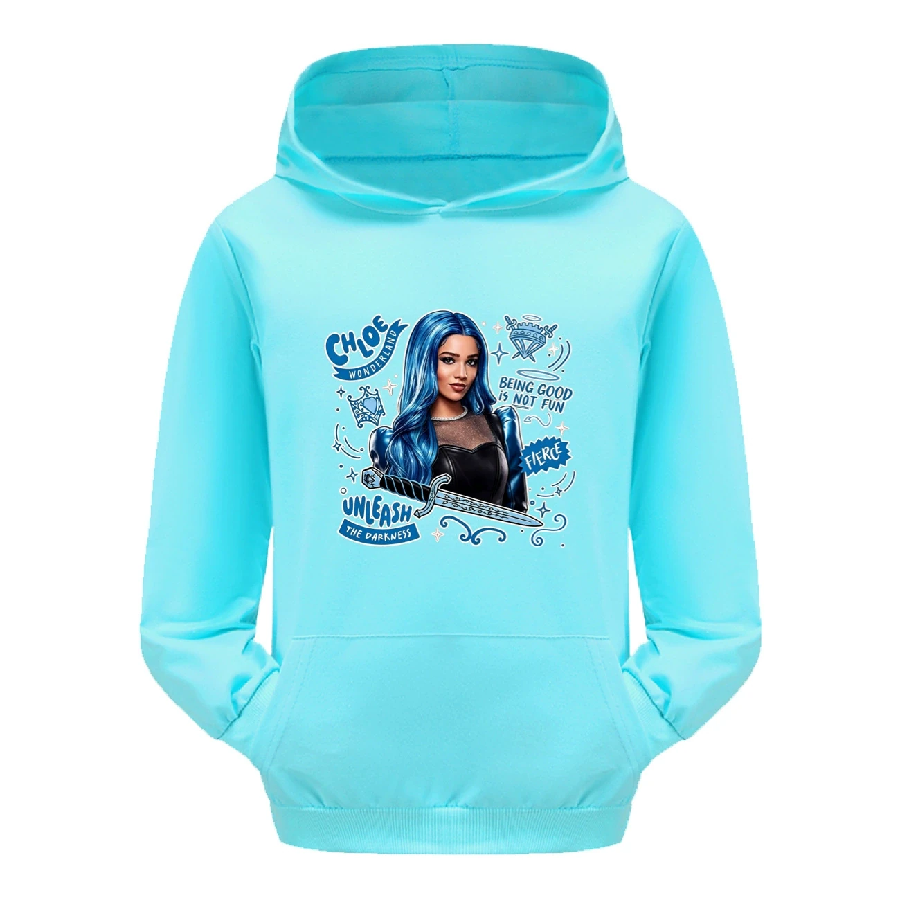 Adventure Hoodie & Jogger Set — 5796 Edition, Style 09 · Light Blue