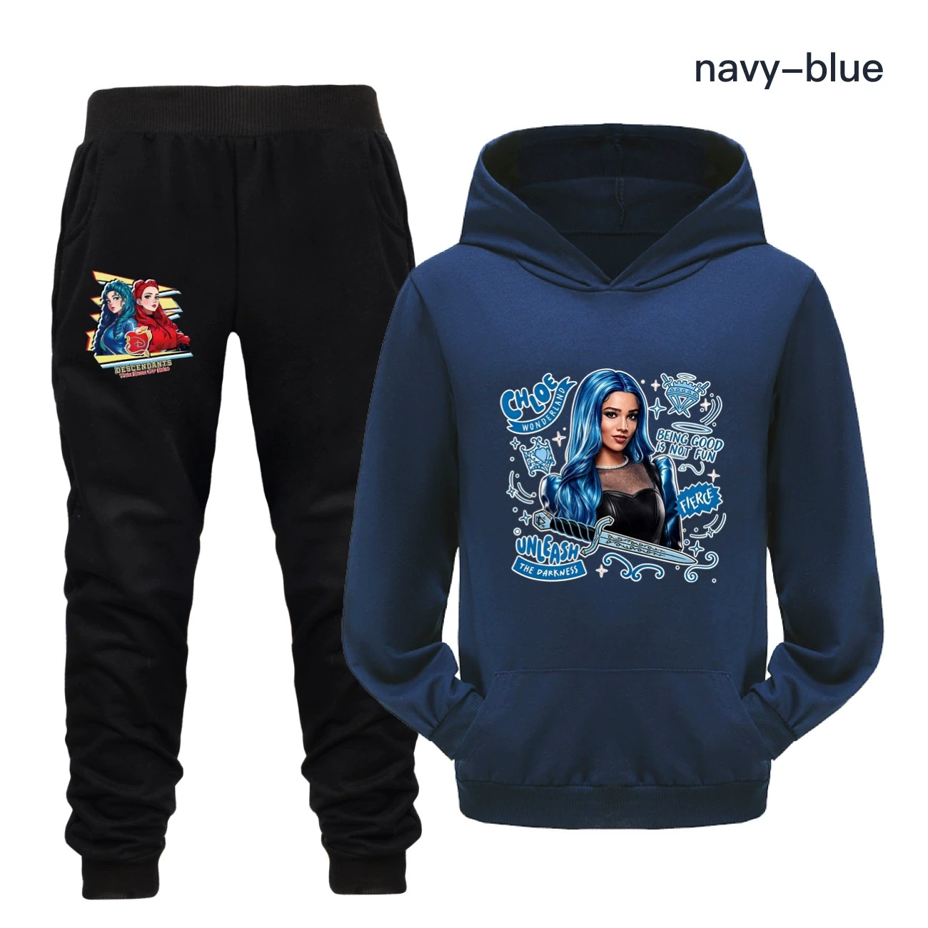 Adventure Hoodie & Jogger Set — 5796 Edition, Style 30 · Set · Navy
