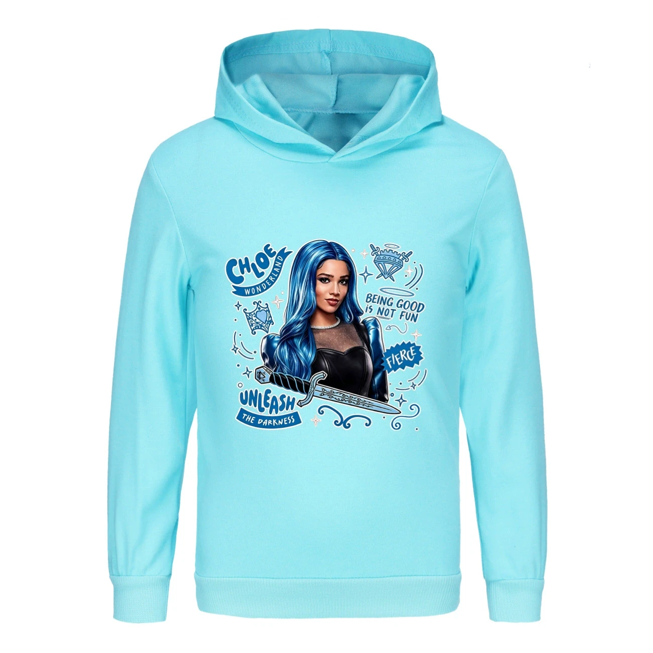 Classic Hoodie & Jogger Set — 5796 Edition, Style 01 · Light Blue