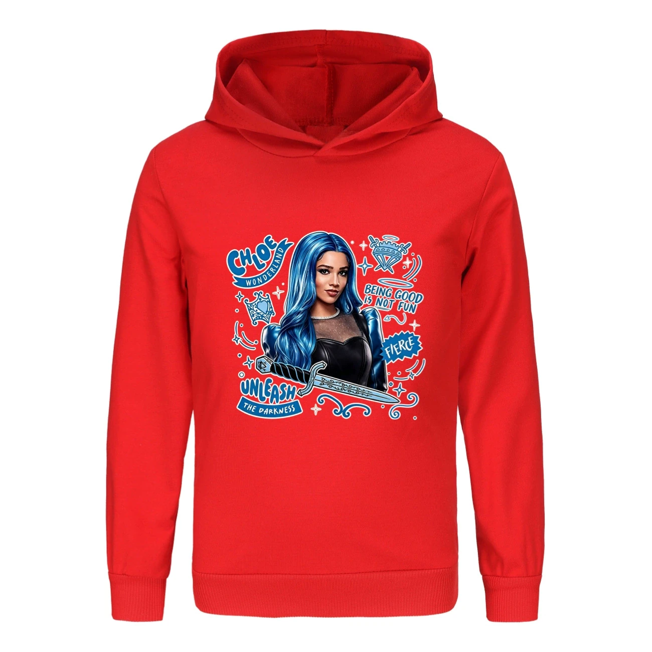 Classic Hoodie & Jogger Set — 5796 Edition, Style 03 · Red