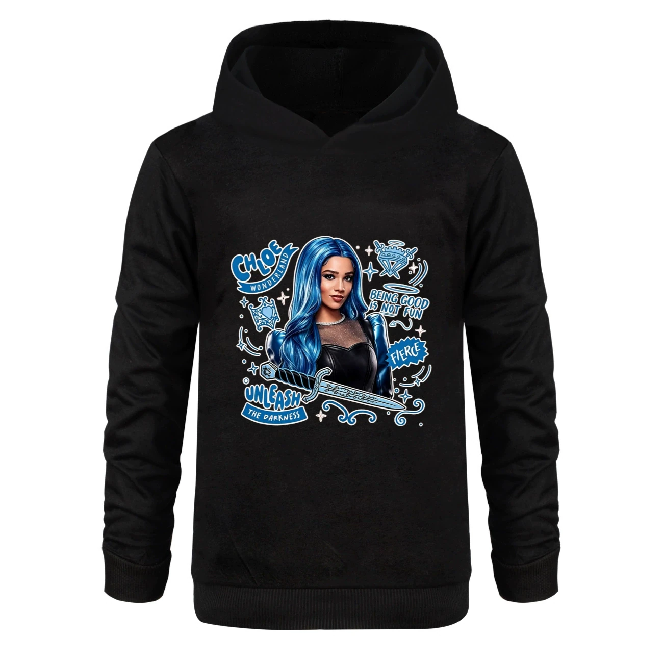 Classic Hoodie & Jogger Set — 5796 Edition, Style 04 · Black
