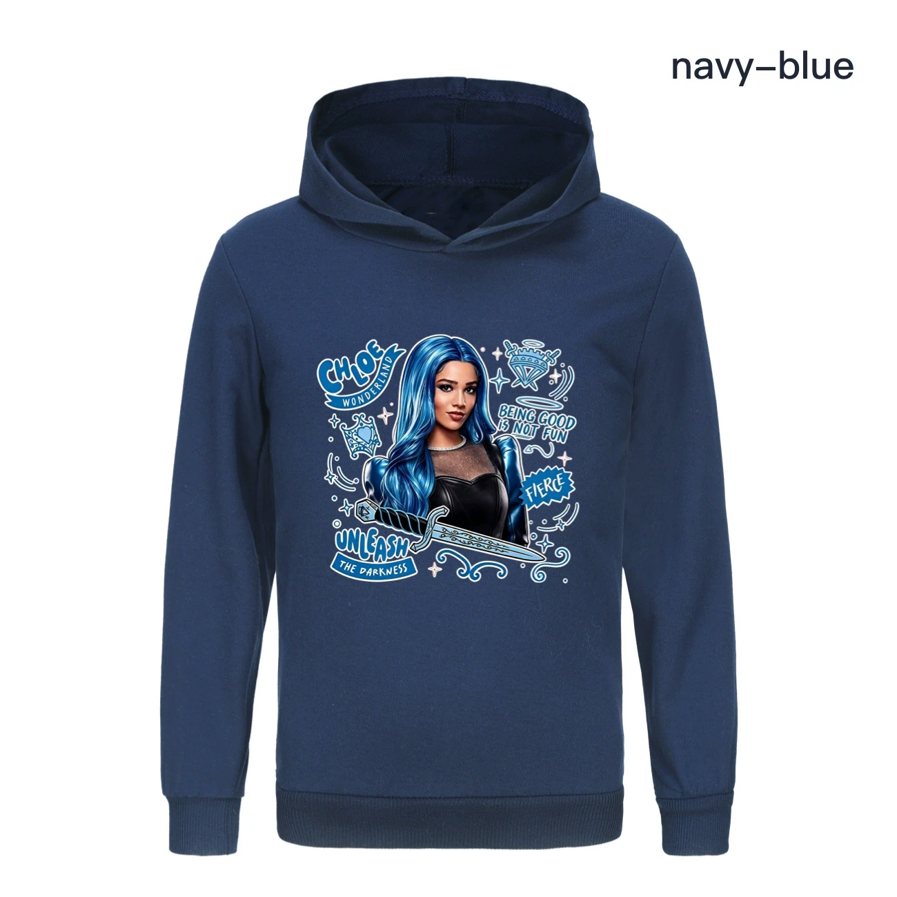 Classic Hoodie & Jogger Set — 5796 Edition, Style 06 · Navy