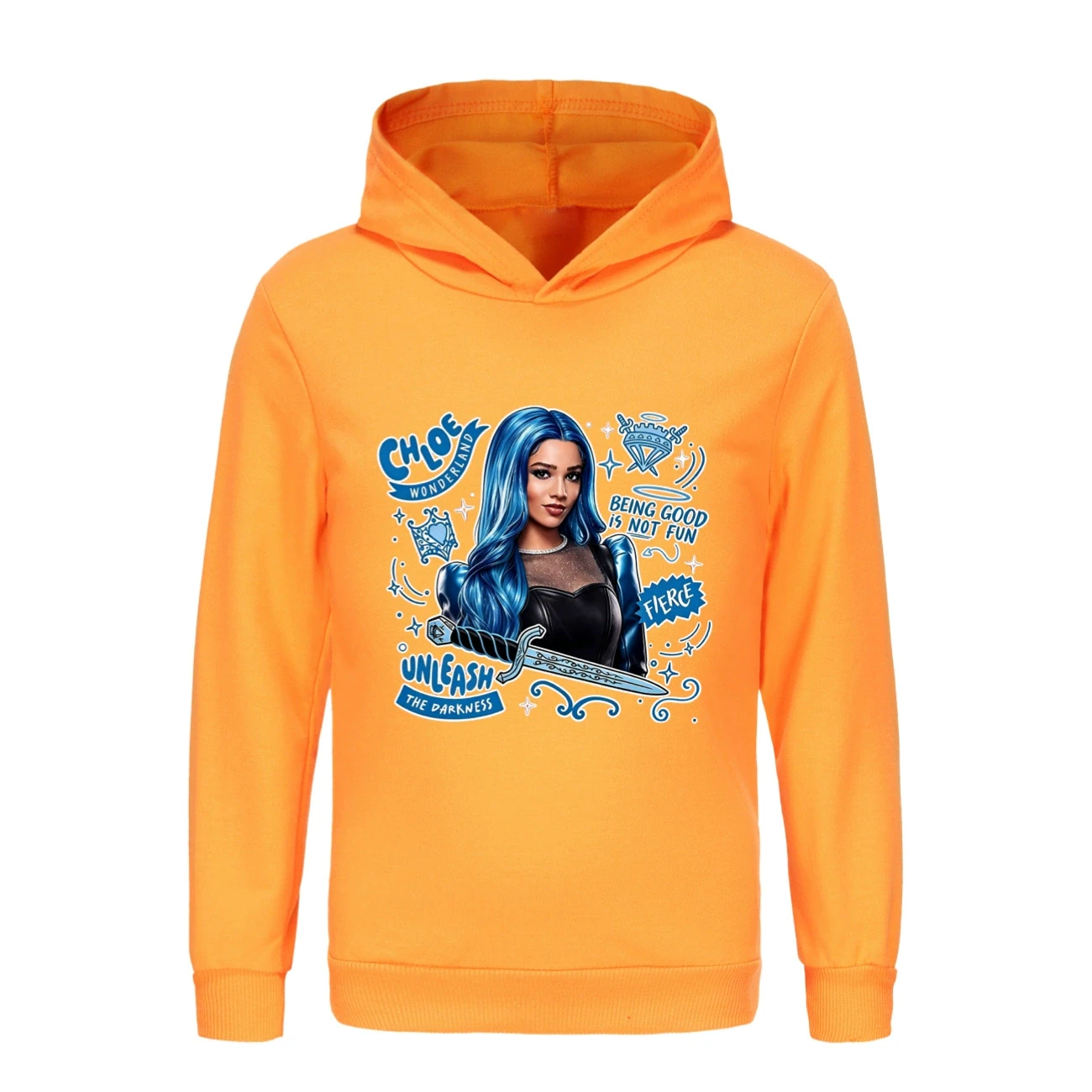Classic Hoodie & Jogger Set — 5796 Edition, Style 08 · Orange