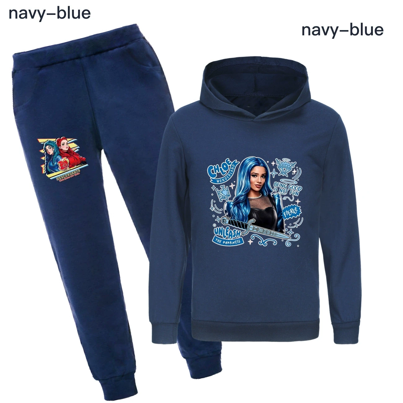Classic Hoodie & Jogger Set — 5796 Edition, Style 16 · Set · Royal Blue