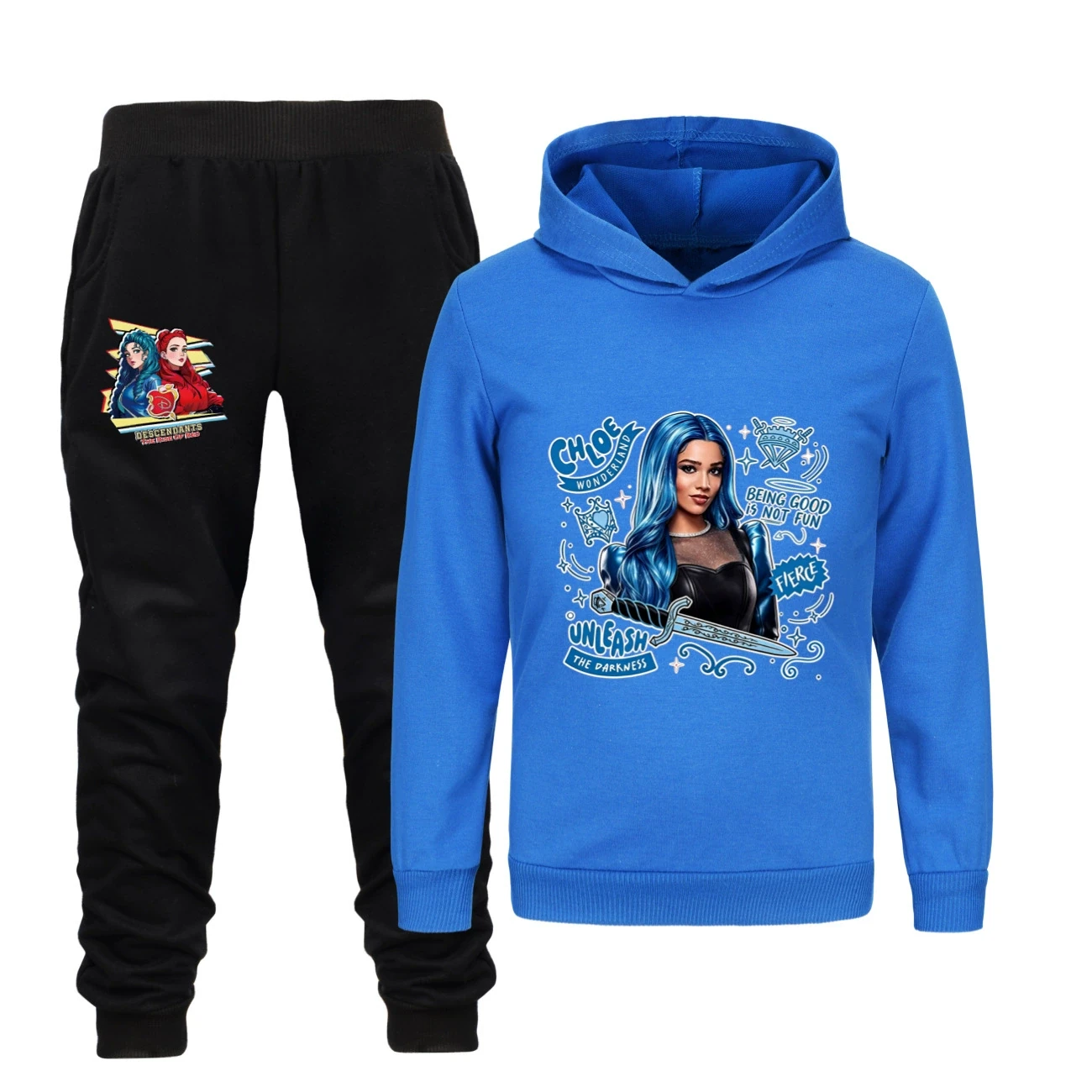 Classic Hoodie & Jogger Set — 5796 Edition, Style 22 · Set · Deep Blue