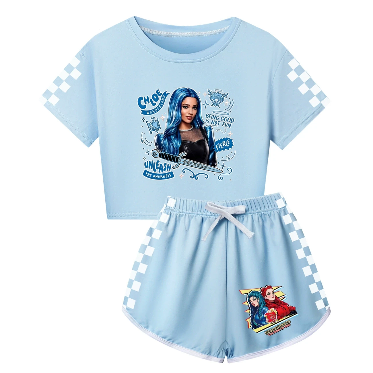Family Lounge Set — 5796 Edition, Style 06 · Light Blue