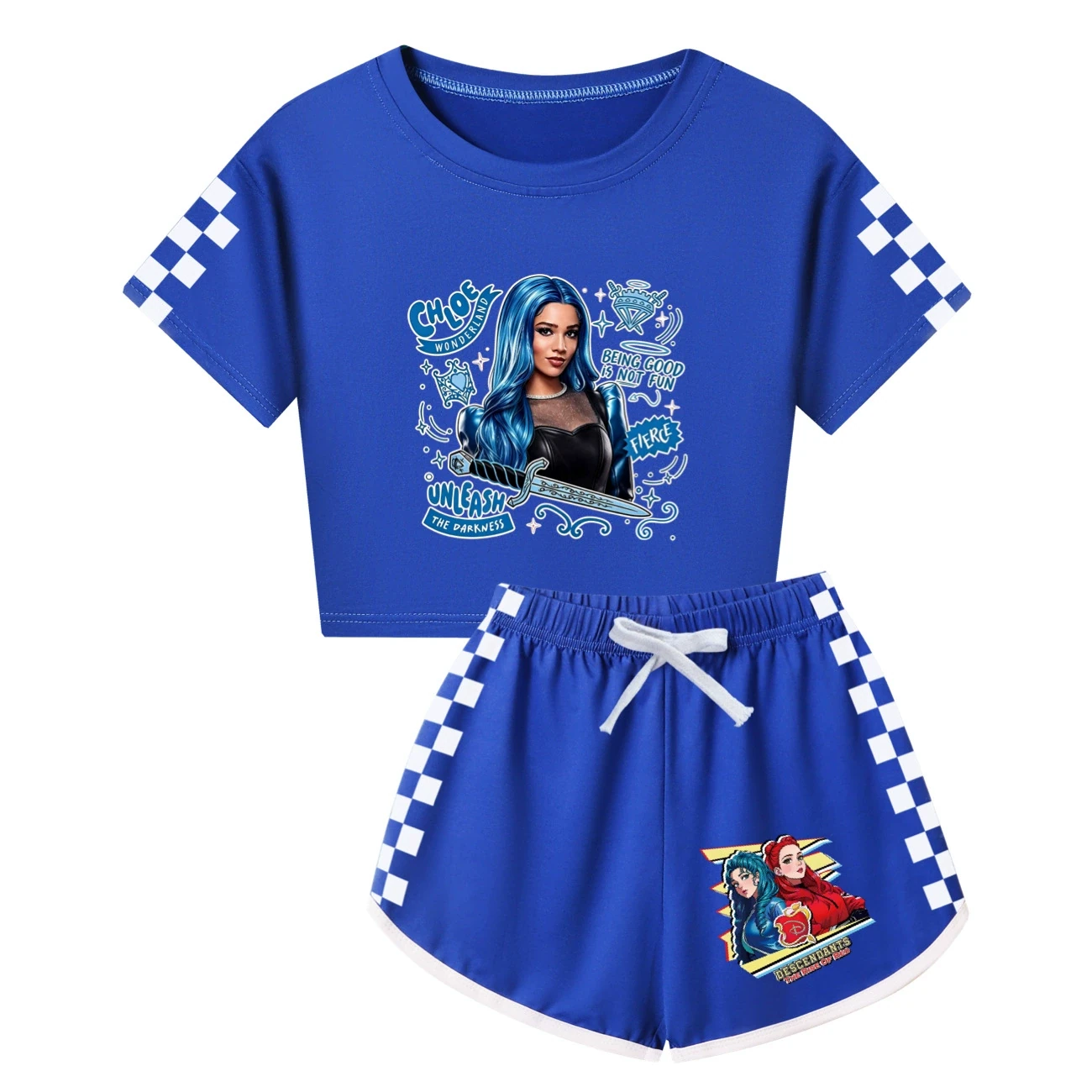Family Lounge Set — 5796 Edition, Style 08 · Deep Blue