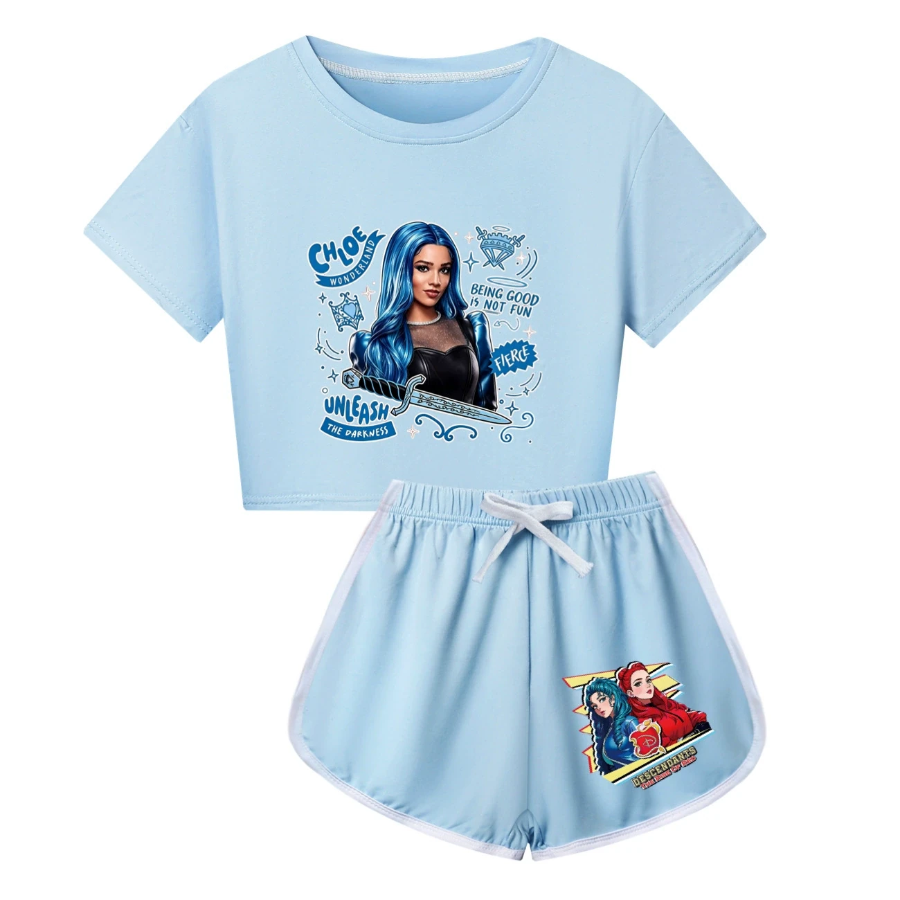 Family Lounge Set — 5796 Edition, Style 21 · Light Blue