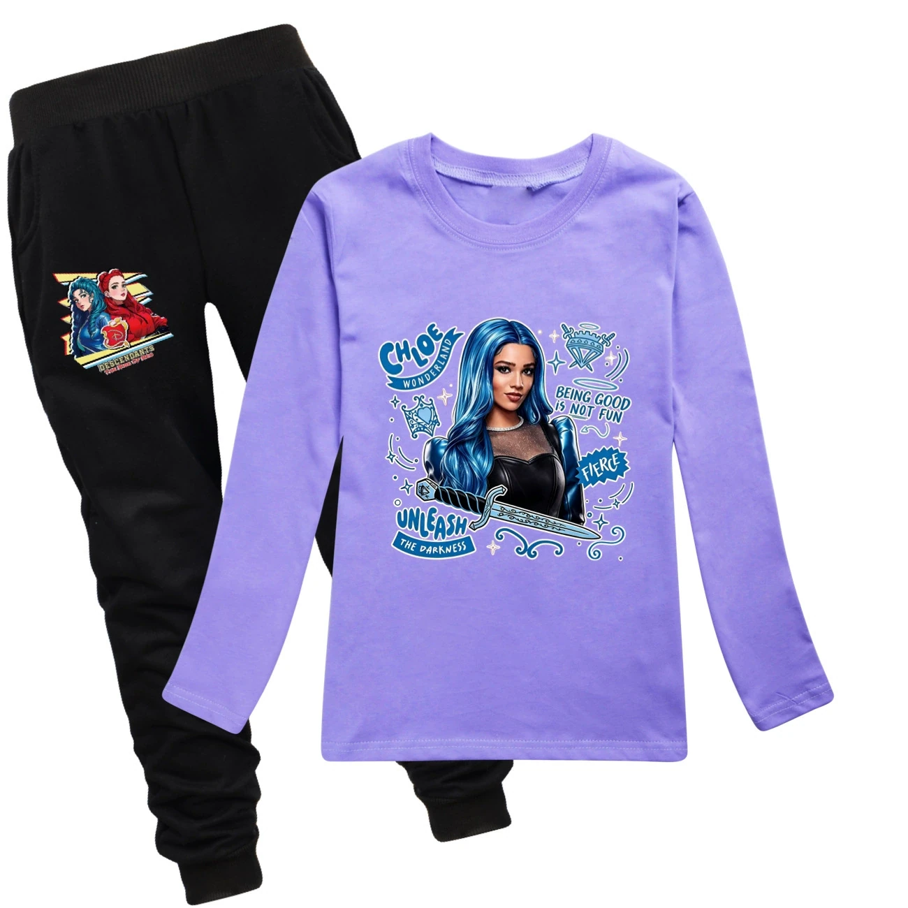 Long-Sleeve Play Set — 5796 Edition, Style 19 · Purple