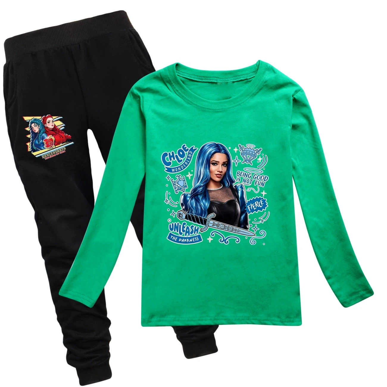 Long-Sleeve Play Set — 5796 Edition, Style 21 · Green