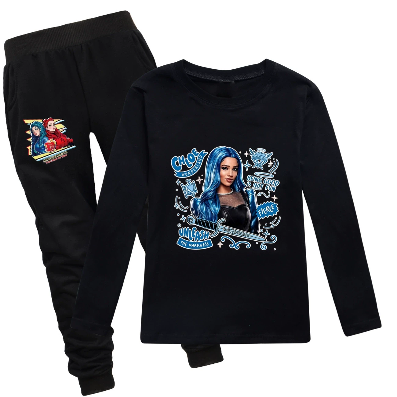 Long-Sleeve Play Set — 5796 Edition, Style 22 · Black