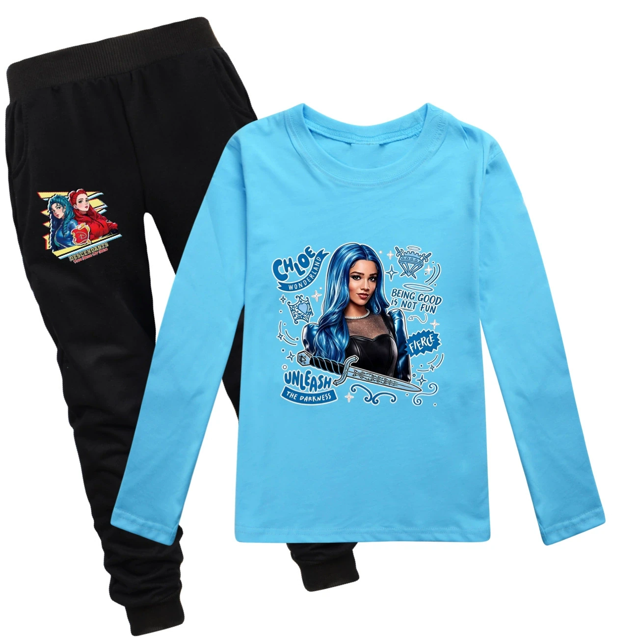 Long-Sleeve Play Set — 5796 Edition, Style 23 · Light Blue
