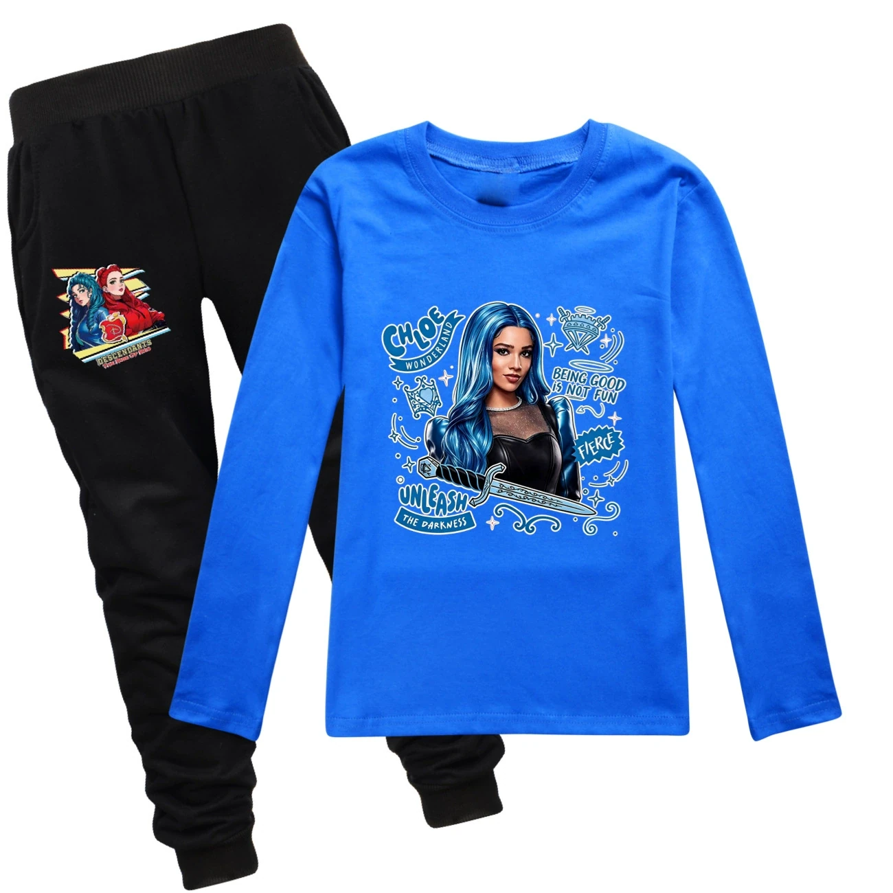 Long-Sleeve Play Set — 5796 Edition, Style 24 · Deep Blue
