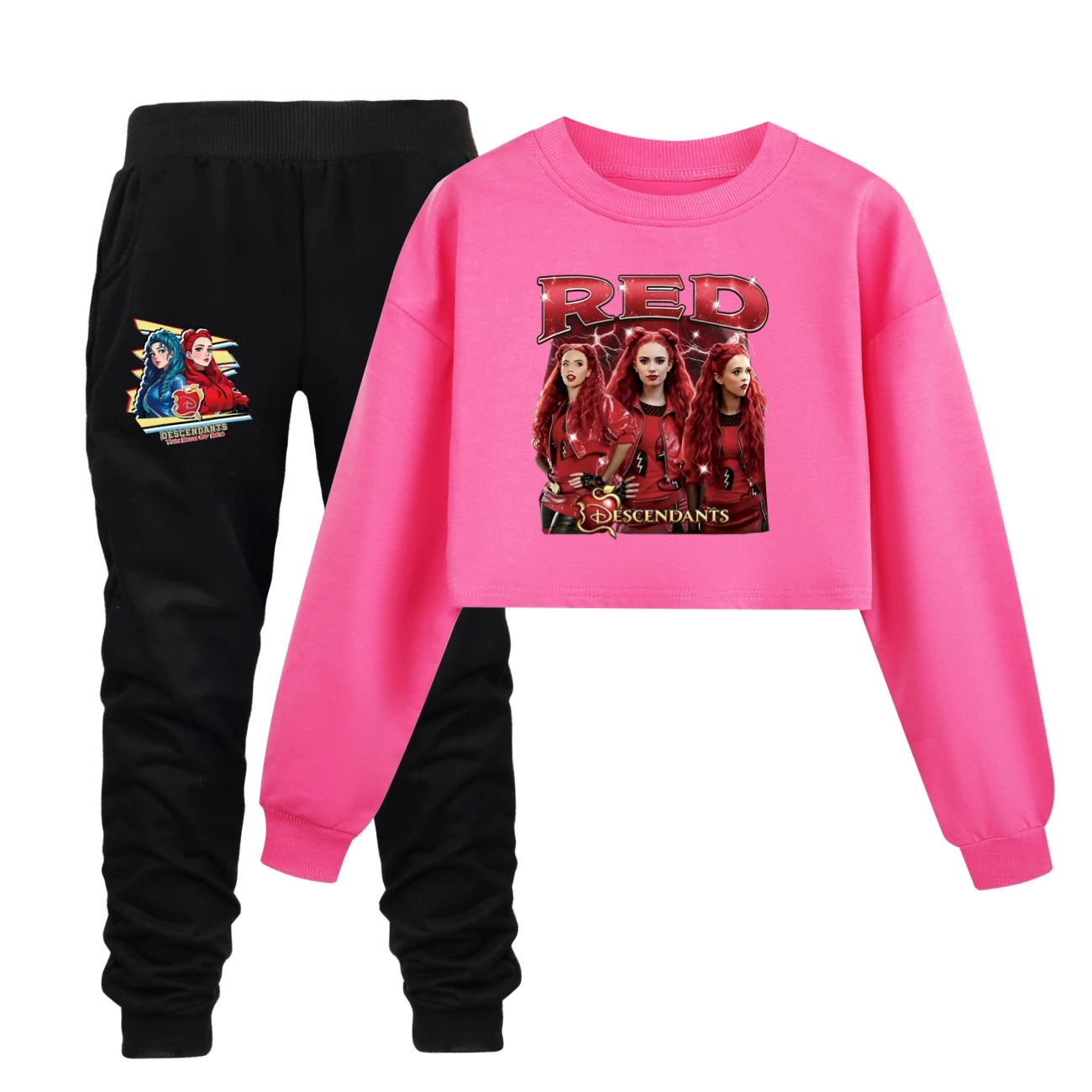 Cropped Sweatshirt Play Set — 5797 Edition, Style 15 · Set · Rose