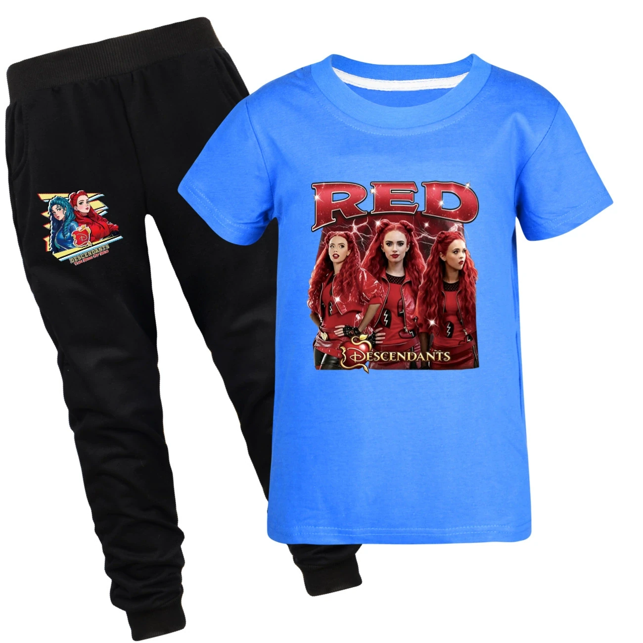 Graphic Tee & Jogger Set — 5797 Edition, Style 21 · Set · Deep Blue