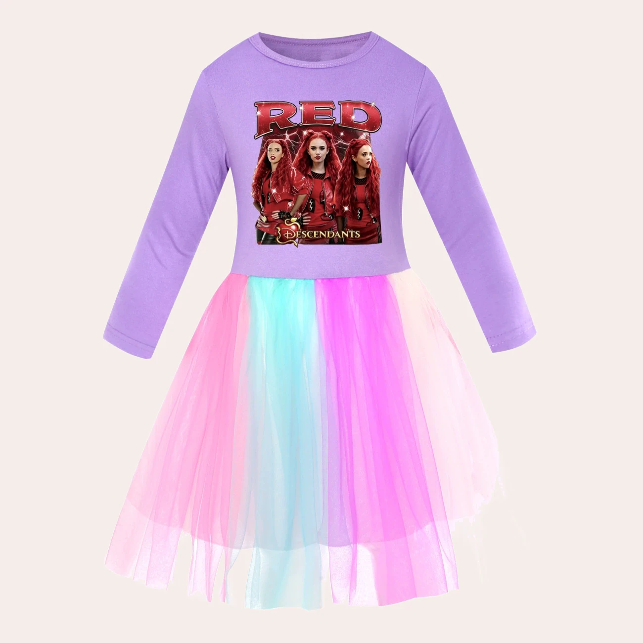 Rainbow Tulle Twirl Dress — 5797 Edition, clean product view