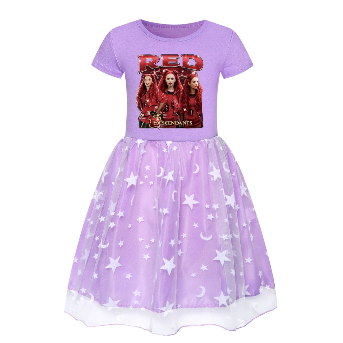 Rainbow Tulle Twirl Dress — 5797 Edition, Style 14 · Purple