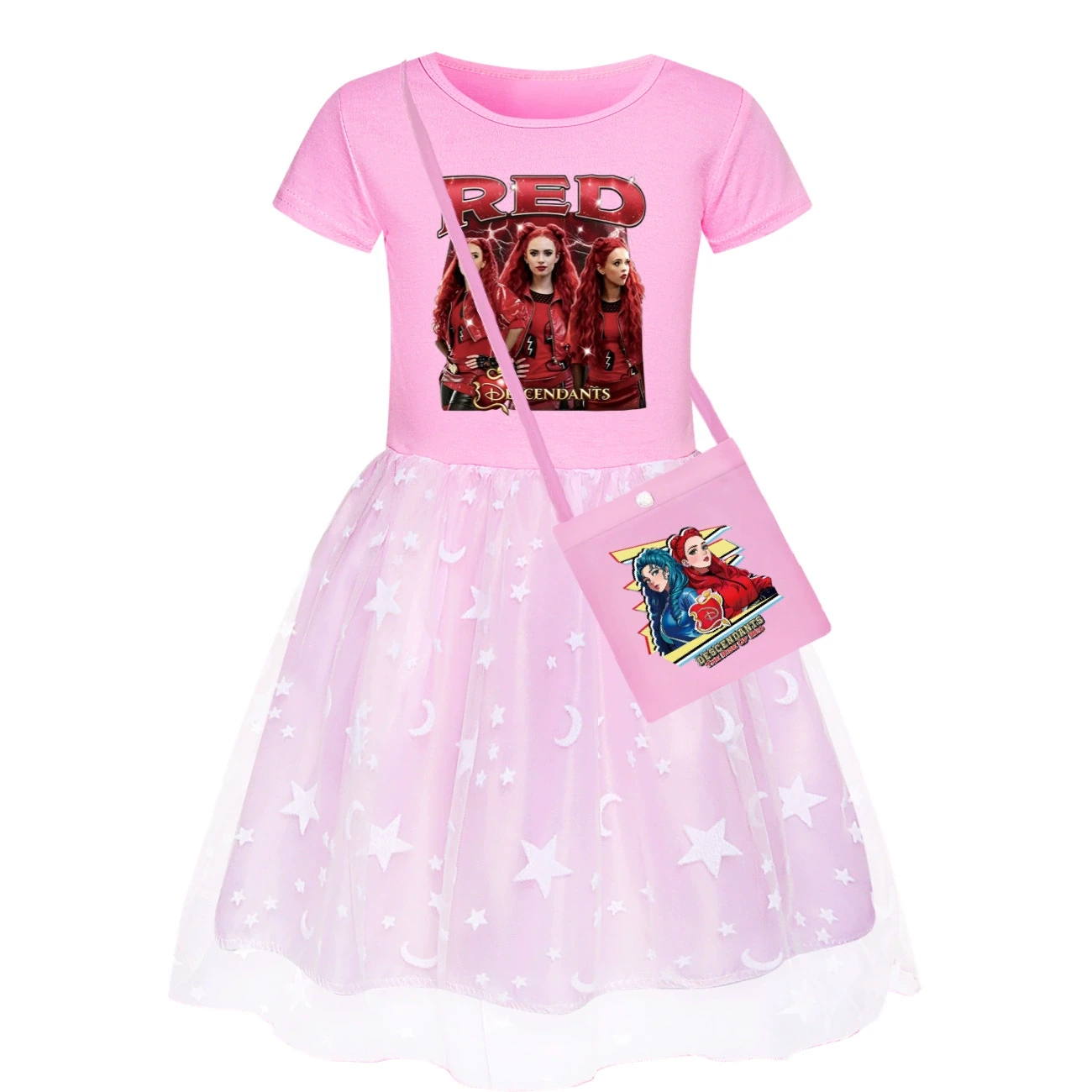 Rainbow Tulle Twirl Dress — 5797 Edition, Style 21 · Dress · with Bag · Pink
