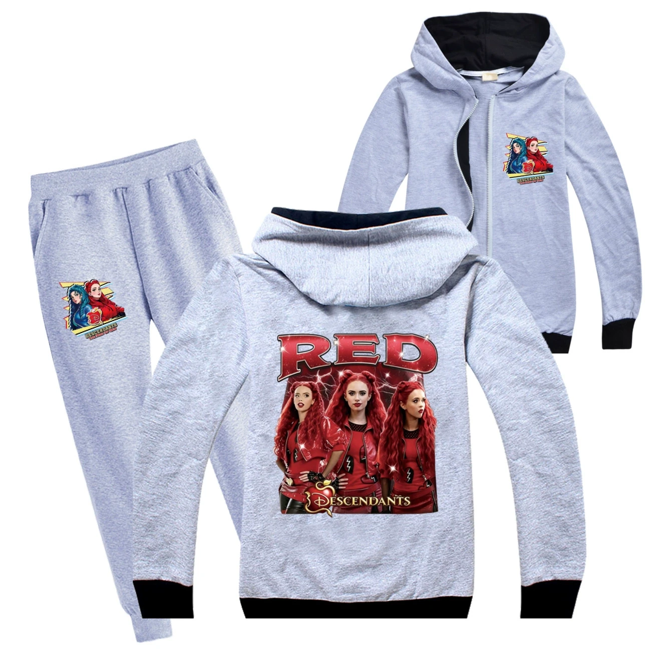 Zip-Up Track Set — 5797 Edition, Style 08 · Set · Grey
