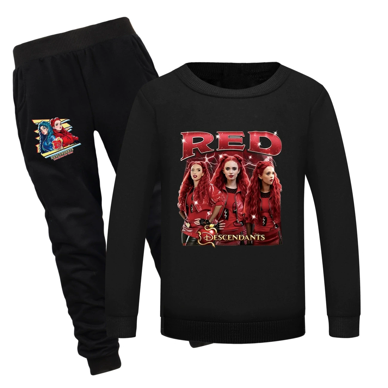 Crewneck Sweatshirt Set — 5797 Edition, Style 01 · Set · Black