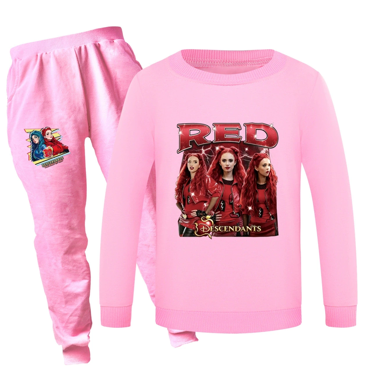 Crewneck Sweatshirt Set — 5797 Edition, Style 05 · Set · Pink