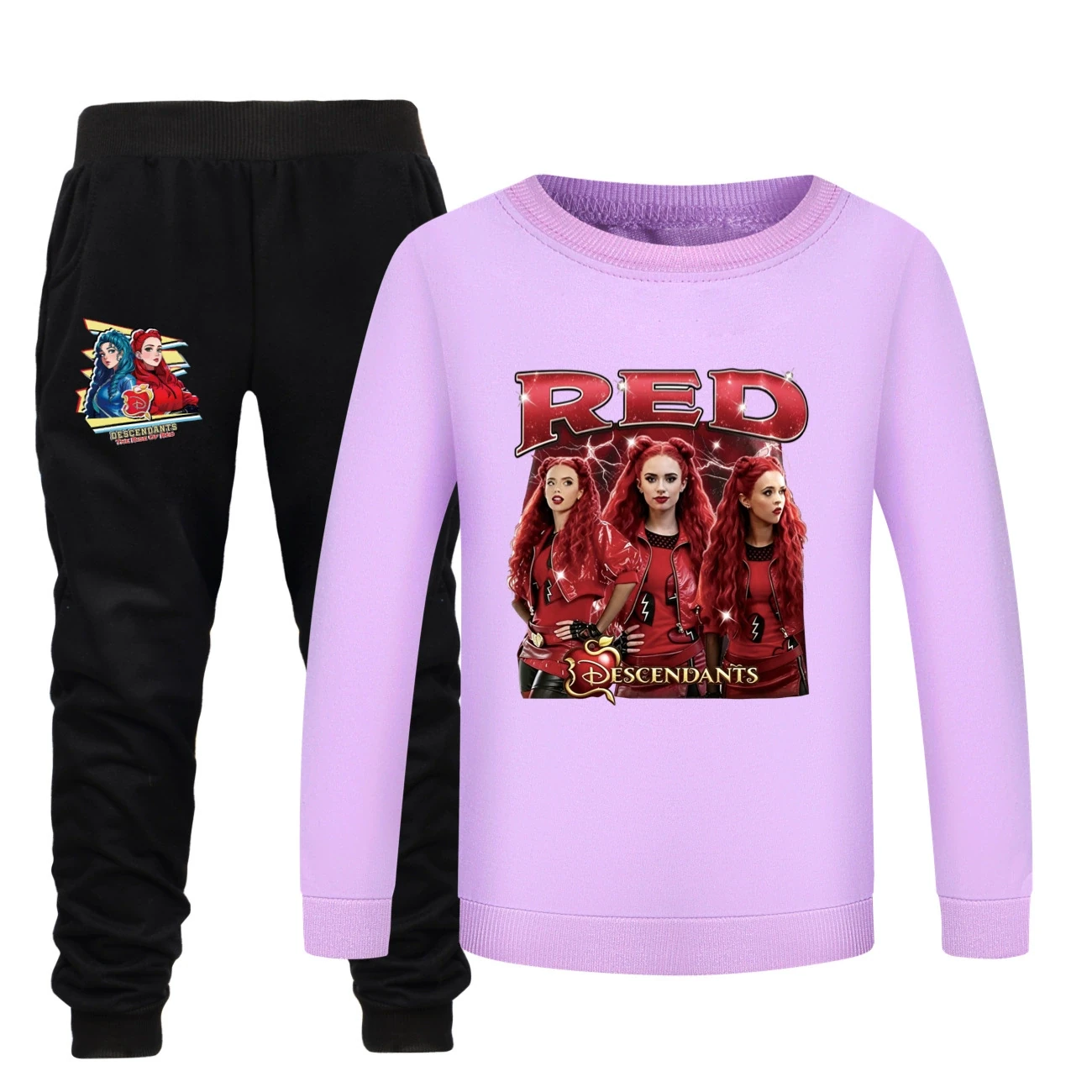 Crewneck Sweatshirt Set — 5797 Edition, Style 22 · Purple