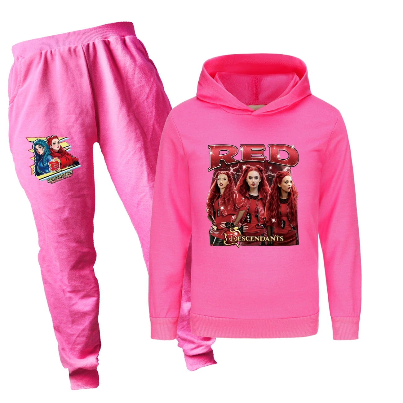 Classic Hoodie & Jogger Set — 5797 Edition, Style 17 · Set · Rose