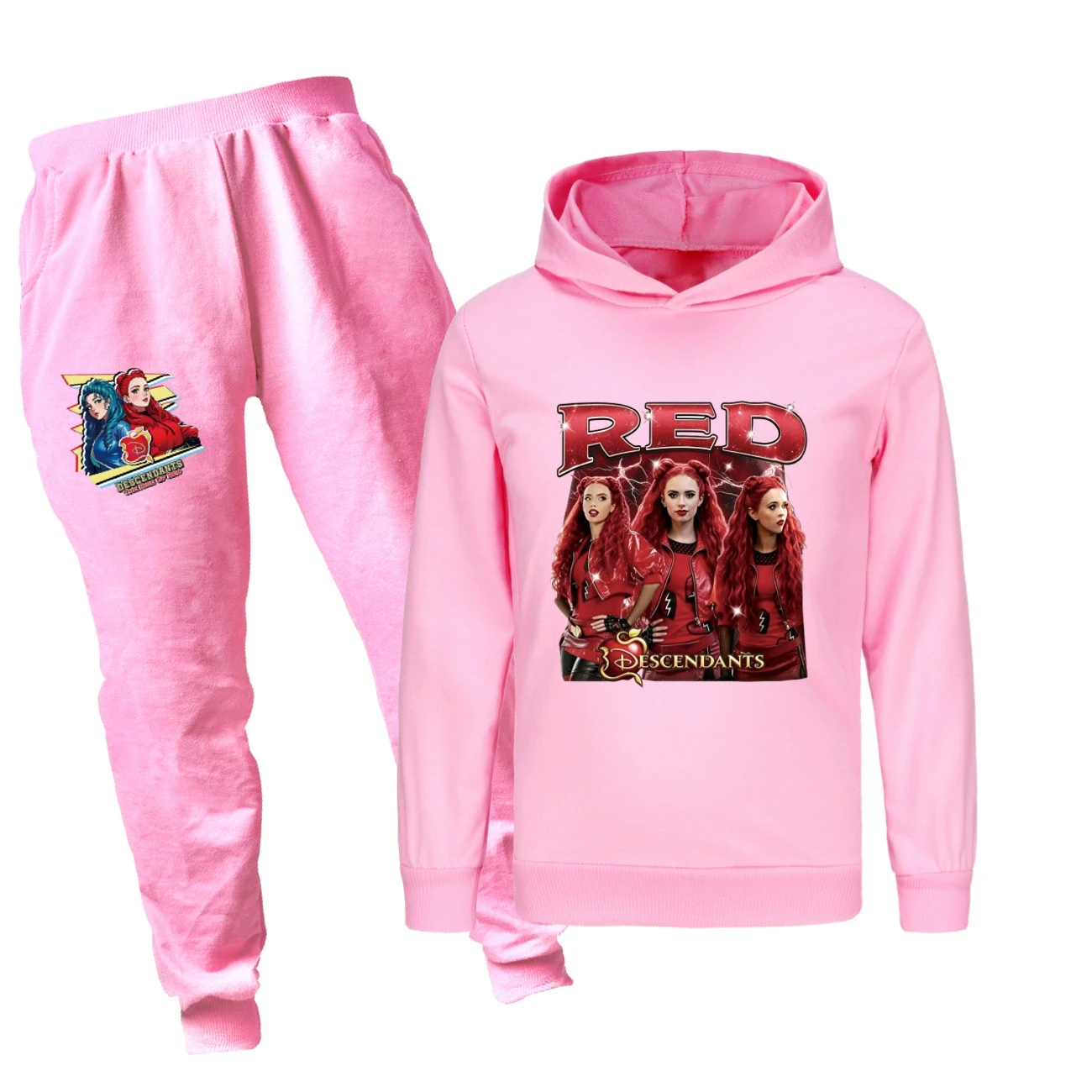 Classic Hoodie & Jogger Set — 5797 Edition, Style 18 · Set · Pink