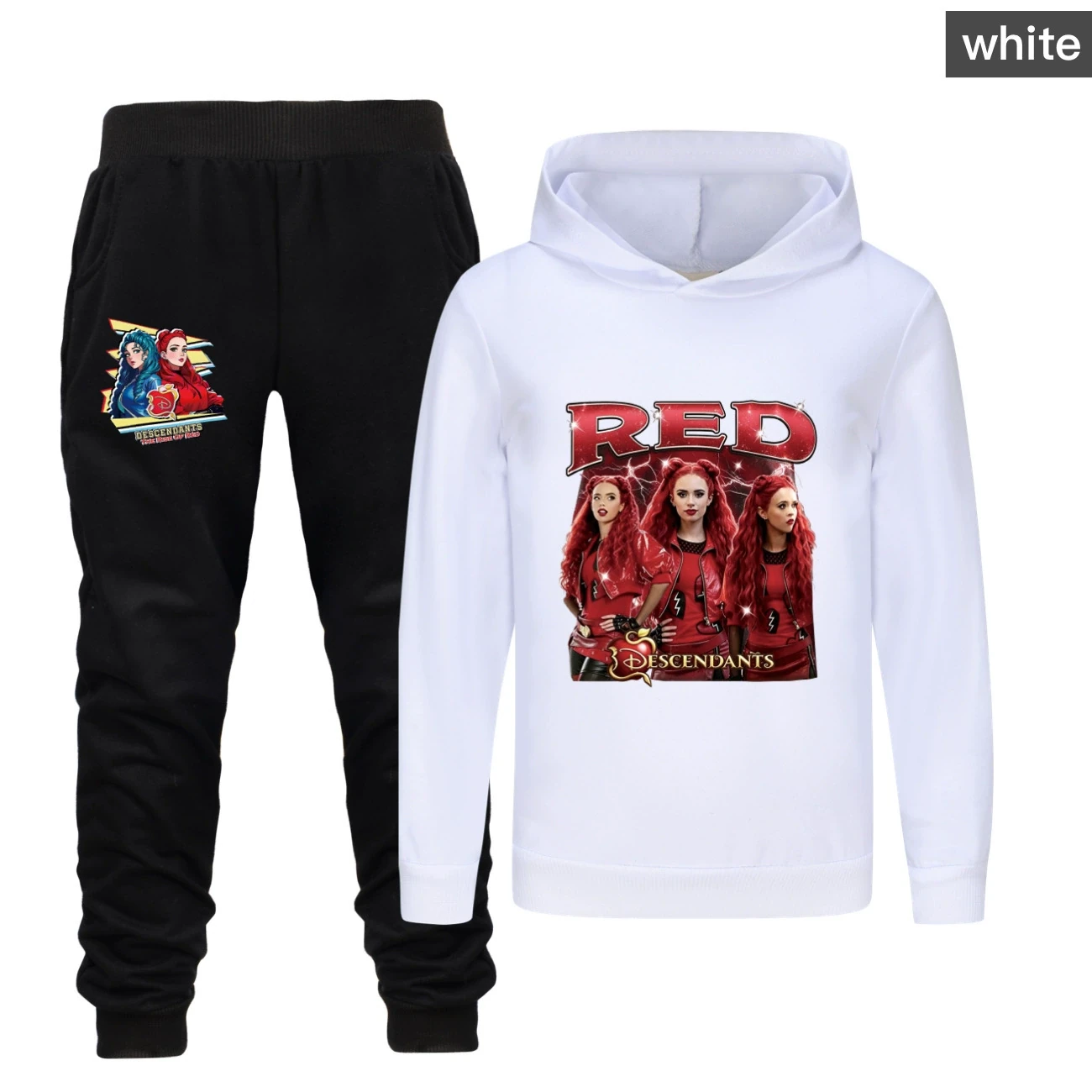 Classic Hoodie & Jogger Set — 5797 Edition, Style 19 · Set · White