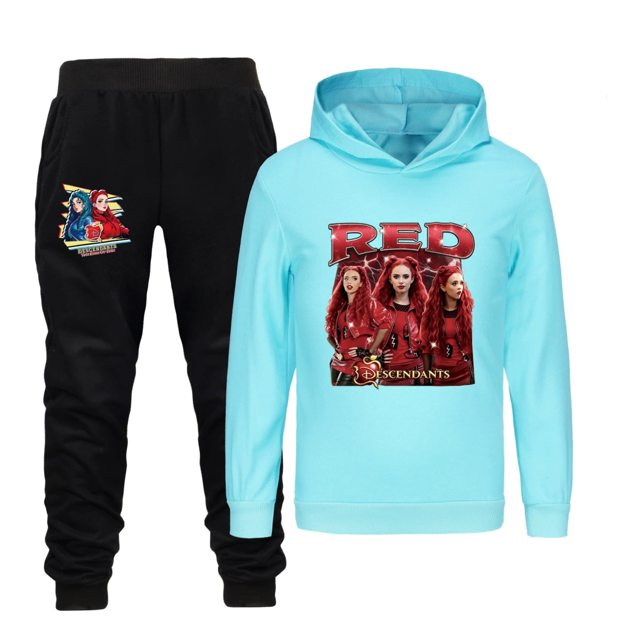 Classic Hoodie & Jogger Set — 5797 Edition, Style 24 · Set · Light Blue