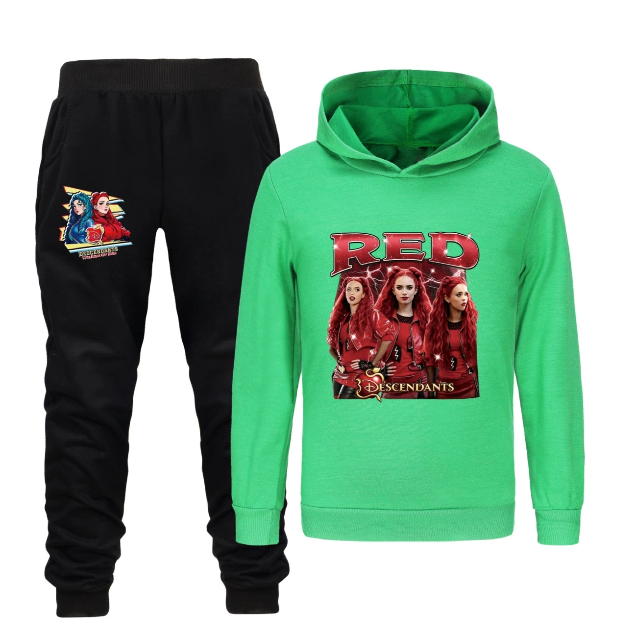 Classic Hoodie & Jogger Set — 5797 Edition, Style 25 · Set · Green