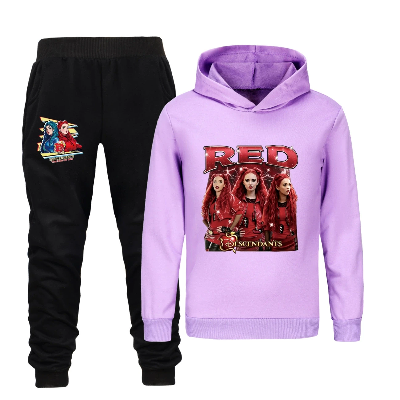 Classic Hoodie & Jogger Set — 5797 Edition, Style 27 · Set · Purple