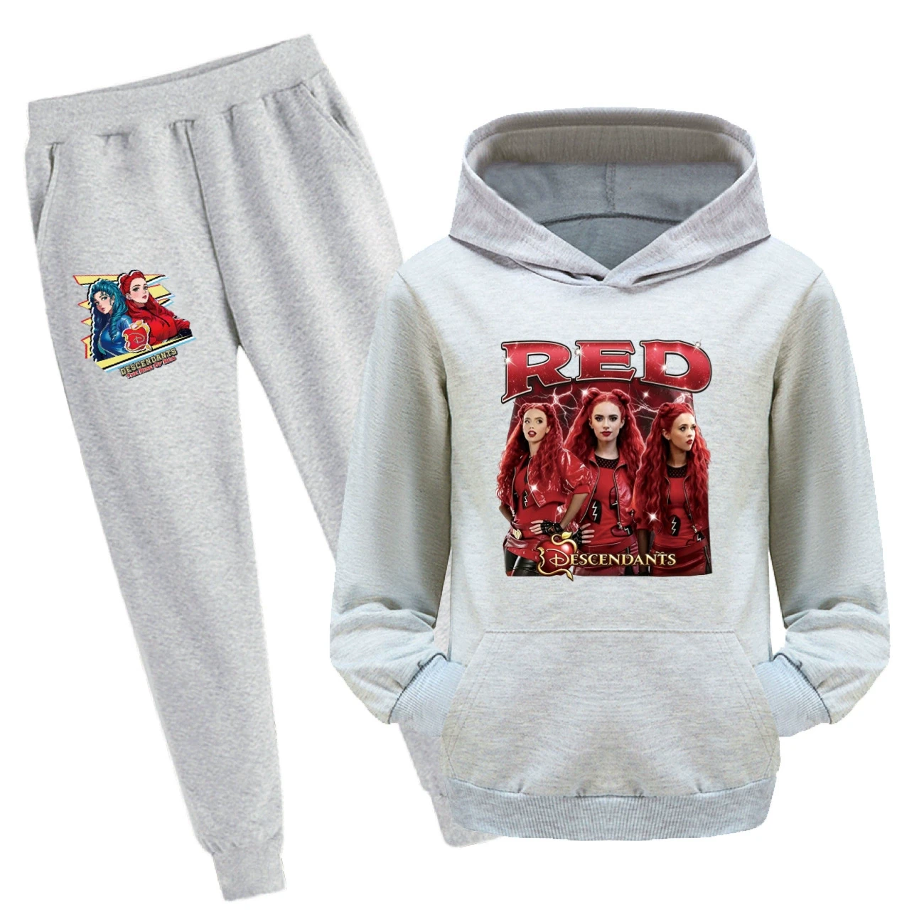 Adventure Hoodie & Jogger Set — 5797 Edition, Style 16 · Set · Grey