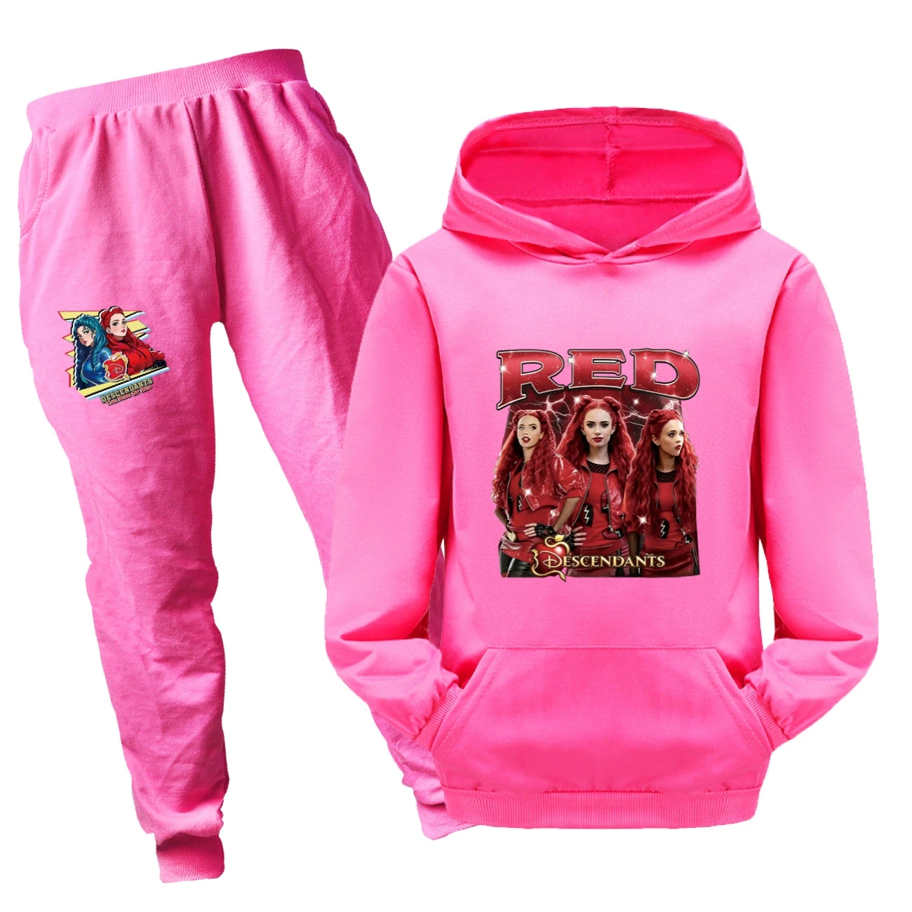 Adventure Hoodie & Jogger Set — 5797 Edition, Style 18 · Set · Rose