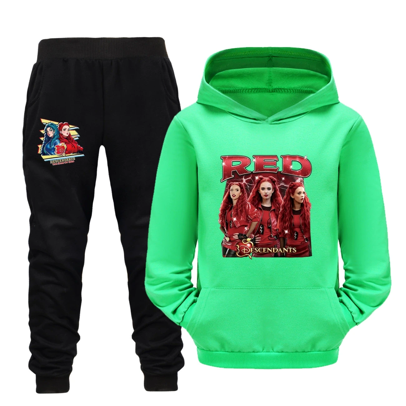 Adventure Hoodie & Jogger Set — 5797 Edition, Style 20 · Set · Green
