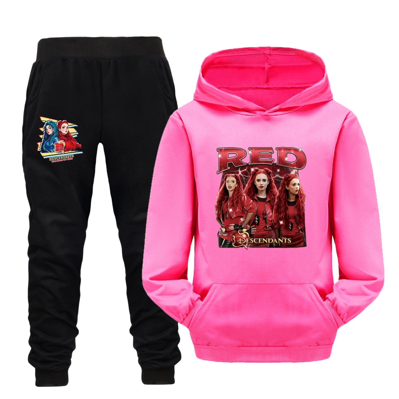 Adventure Hoodie & Jogger Set — 5797 Edition, Style 27 · Set · Rose