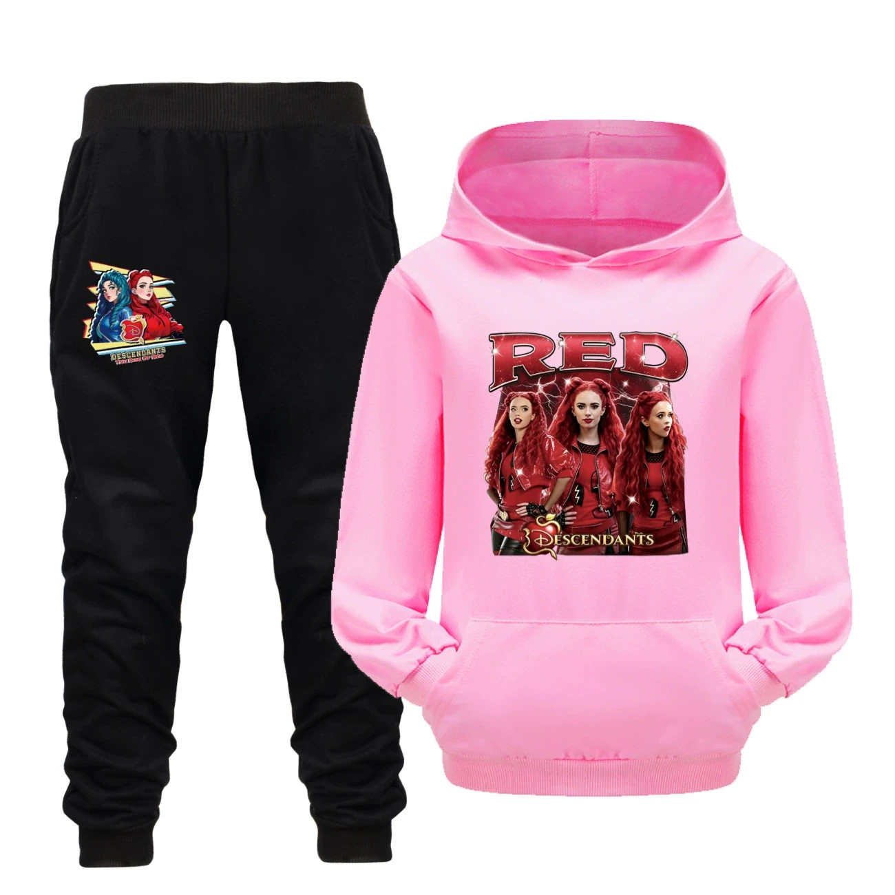 Adventure Hoodie & Jogger Set — 5797 Edition, Style 28 · Set · Pink
