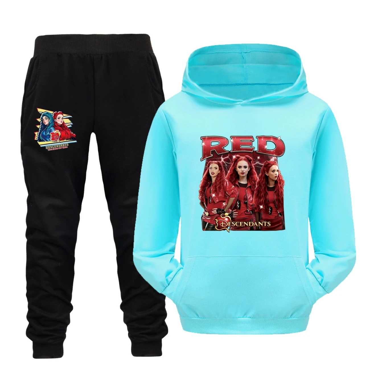 Adventure Hoodie & Jogger Set — 5797 Edition, Style 31 · Set · Light Blue