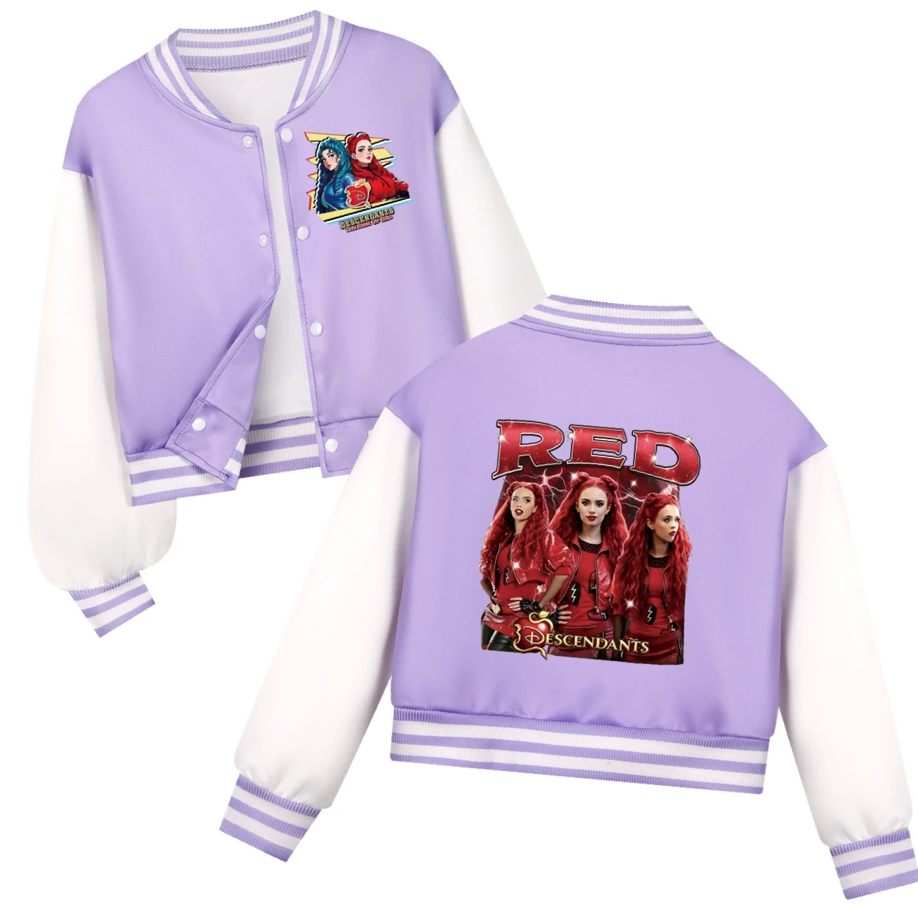 Playtime Varsity Layering Set — 5797 Edition, Style 04 · Purple